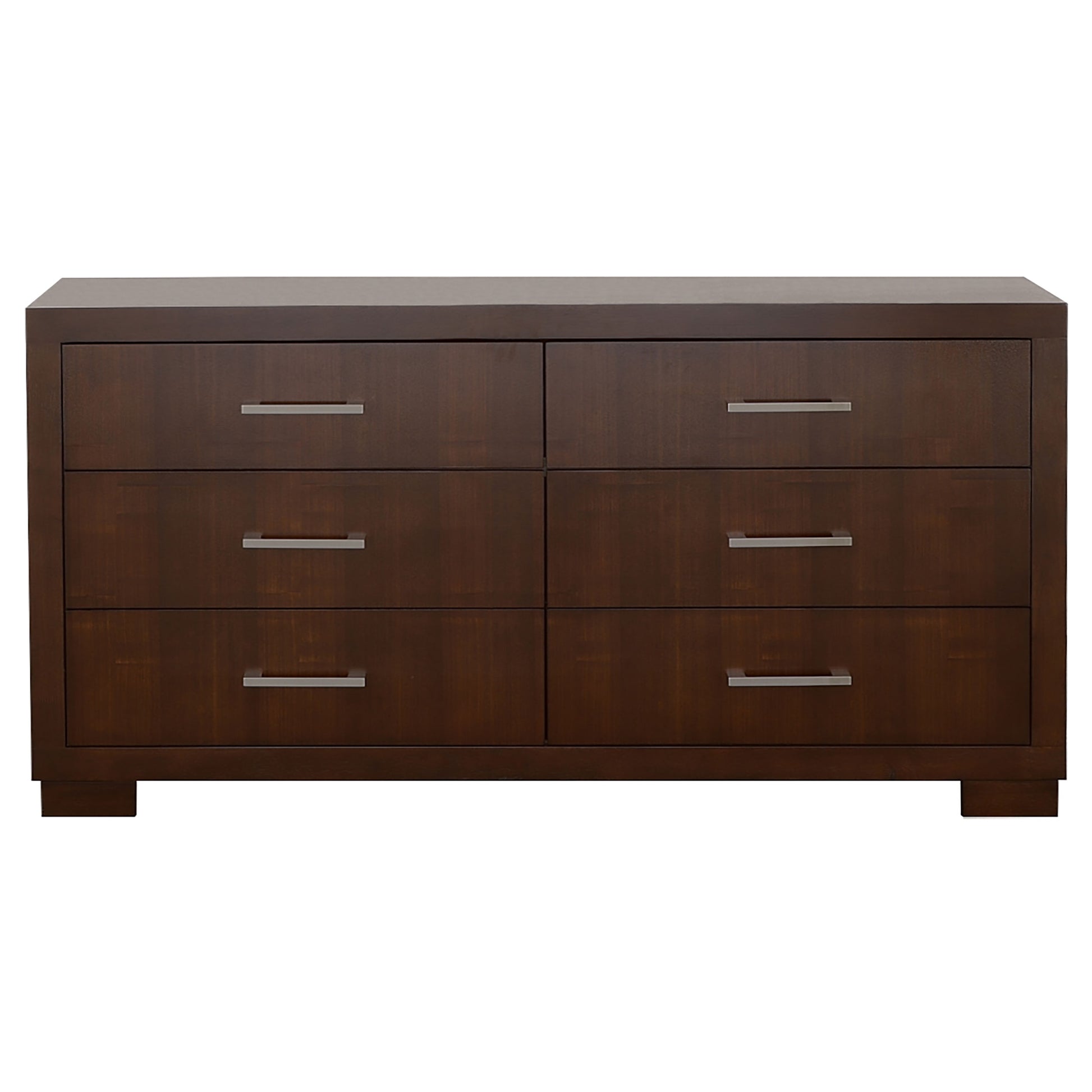 Jessica 6-drawer Dresser6 Drawer DresserCoaster FurnitureColor: Cappuccino
